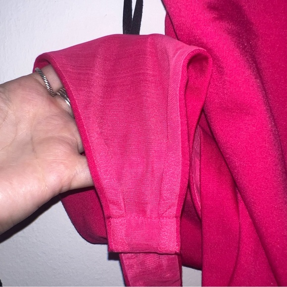 NEW Revolve H:ours Brie Barbie Hot Pink Cutout Bodysuit Medium - Picture 5 of 6